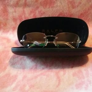 Ralph Lauren sunglasses. With Ralph Lauren case.